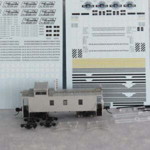 31400 Undecorated 01400 series Rio Grande caboose